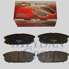 Cemcar 740-6360F/KIA Sorento- 02/06; Arka Fren Balatası (DISK)(118X47X15) (Fmk)