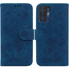 YKD Store Xiaomi 11T - 11T Pro Mavi Deri Kasa (Yurt Dışından)