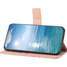 YKD Store Xiaomi 12 Pembe İçin Kabartmalı Desen Pu Telefon Kasası (Yurt Dışından)