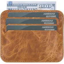 PLM Pedro Slim Deri Kartlık V18 Taba