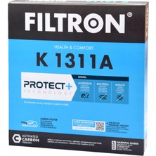 Filtron Audı A3 (8VA/8VS/8V7) 1.0 Tfsı, 30 Tfsı 85KW 115HP Polen Kabin Filtresi K1311A Filtron