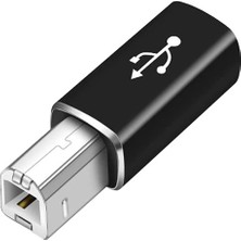 Keepro Type-C Dişi To Usb-B Yazıcı Midi Ekipmanları İçin Çevirici Adaptör