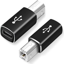 Keepro Type-C Dişi To Usb-B Yazıcı Midi Ekipmanları İçin Çevirici Adaptör