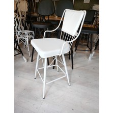 Sandalye Shop Bar Sandalyesi 75 cm Beyaz