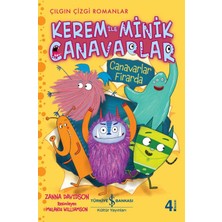 Kerem İle Minik Canavarlar Çizgi Roman : Canavarlar Partide - Canavarlar Firarda - Canavarlar Uçuyor - Zanna Davidson