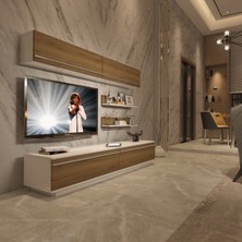 Decoraktiv Eko 5b Mdf Std Tv Ünitesi Tv Sehpası - Beyaz - Pera