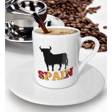 Bk Gift Spain Tasarımlı Türk Kahvesi Fincanı - Model 1
