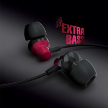 Syrox K15 Stereo Sound Extra Bass Kablolu Kulak Içi Kulaklık 3.5mm