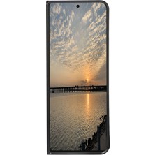 Zunhaı Samsung Galaxy Z Fold4 Için Telefon Kılıfı - Siyah (Yurt Dışından)