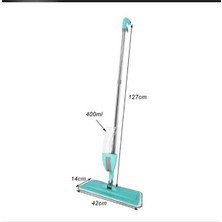 Karakuş Spin Mop Sprey Mop Deterjan Hazneli 4 Adet Yedek Mop Spreyli Temizlik Paspası