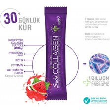 Suda Collagen Probiotic 30 Günlük 10g Karpuz Aromalı Kolajen + Shaker Hediyeli