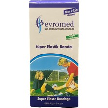 Evromed Super Elastık Bandaj 10CM x 4.5 mt