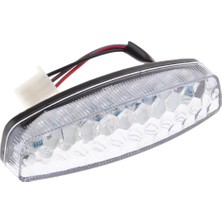 Cuticate Universal Flash LED Motosiklet Atv Arka Kuyruk Fren Işığı (Yurt Dışından)