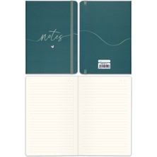 Matt Notebook A5 2'li Defter Seti 15X21 cm Çizgili Papatya