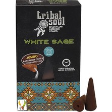 Talya Art Design Geri Akış Tütsüsü, White Sage (Beyaz Adaçayı Kokusu), 10'lu Paket.