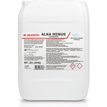 Selenoid Havuz Kimyasalları Selenoid Alkalinite Düşürücü alka Minus 20 L / 29 Kg 