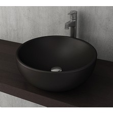 Bocchi Venezia Çanak Lavabo 45 cm Mat Siyah 1119-004-0125