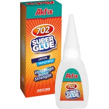 Akfix 702 Süper Japon Yapıştırıcı 25 gr Kutulu