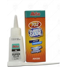 Akfix 702 Süper Japon Yapıştırıcı 25 gr Kutulu