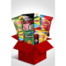 Yaz Cips ve Içecek Paketi (Lay’s, Ruffles, Doritos, Çerezza, Lipton Ice Tea, Pepsi)