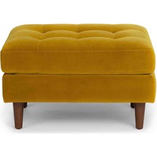 Gase House Minimal ve Bohem -Lotus Serisi - Ottoman /puf/ Ayak Uzatma