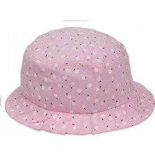 Bay Şapkacı Çiçekli Kız Çocuk Bermuda Şapka 2112