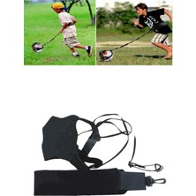 Bundera Ayarlanabilir Tekmelik Top Tutucu Bel Kemeri Futbol Topu Antrenman Egzersiz Eğitici Kemer Korse