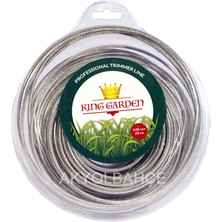 King Garden Tırpan Misinası Ot Çim Kesme Ipi 3mm - 29 M
