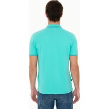 Pierre Cardin Erkek Mint Yeşili Slim Fit Polo Yaka Basic Tişört 50252448-VR090