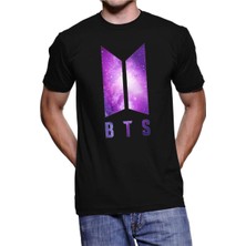 TakeTshirt Bts Galaxy Tişört Siyah Unisex