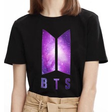 TakeTshirt Bts Galaxy Tişört Siyah Unisex