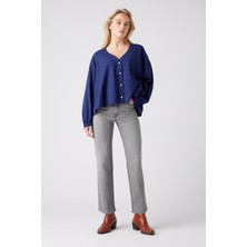 Wrangler Wild West Straight %100 Pamuk Yüksek Bel Jean Pantolon