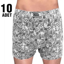 Seher Yıldızı Seher Empirme Erkek Boxer 10'lu
