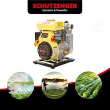 Schutzenger Germany Profesyonel 4.5 Hp 1.5 Inç Benzinli Su Pompası 1,5 Inç 4,5 Hp Sc-45