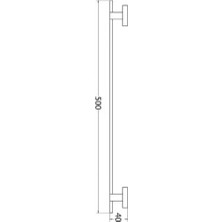 Csk Aksu Krom Uzun Havluluk - Aks 12003