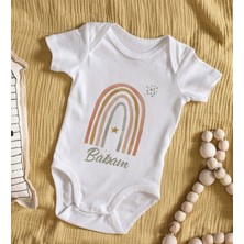 Bk Gift Babam Tasarımlı Bebek Body Zıbın - Model 1