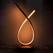 Triolux TRA20199 Eco 50 cm LED Masa Lambası Alev Dansı - Işık Rengi 6500K Soğuk Beyaz