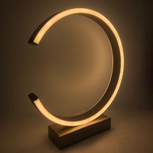 Triolux TRA21003 Eco Ø35CM LED Masa Lambası C Lux - Işık Rengi 4000K Doğal Beyaz