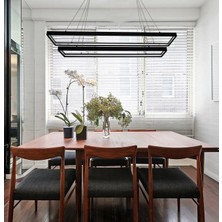 Triolux TRA30021 Eco 110*25 cm LED Avize Sarkıt Dikköşe Larga - Işık Rengi 4000K Doğal Beyaz