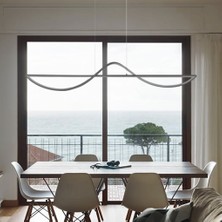 Triolux TRA80025 Eco 120 cm LED Avize Sarkıt Sınus - Işık Rengi 3000K Sıcak Beyaz