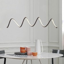 Triolux TRA80011 Eco 100 cm LED Avize Sarkıt Spıral - Işık Rengi 3000K Sıcak Beyaz