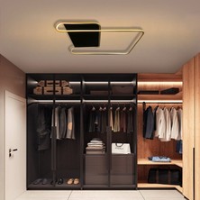 Triolux TRA80017 Eco 90*60 cm LED Avize Plafonyer Port - Işık Rengi 3000K Sıcak Beyaz