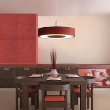 Triolux TRA34204 Eco Ø40 cm LED Avize Sarkıt Trommel - Işık Rengi 3000K Sıcak Beyaz