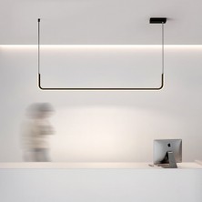 Triolux TRA80014 Eco 100 cm LED Avize Sarkıt U Rod - Işık Rengi 3000K Sıcak Beyaz