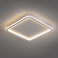 Triolux TRA54102 Eco 80*80 cm LED Avize Plafonyer Basıs - Işık Rengi 6500K Soğuk Beyaz
