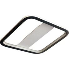 Triolux TRA54102D Eco 80*80 cm LED Avize Plafonyer Basıs - Işık Rengi 3000K Sıcak Beyaz