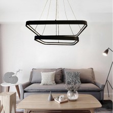 Triolux TRA30012 Eco 60*60 cm LED Avize Sarkıt Ovalköşe Larga - Işık Rengi 6500K Soğuk Beyaz