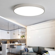 Triolux TRA3033-30-40 Eco Ø40 cm LED Avize Plafonyer 10DRUM - Işık Rengi 6500K Soğuk Beyaz