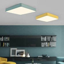 Triolux TRA54069 Eco 80*80 cm LED Avize Plafonyer ON4GEN - Işık Rengi 6500K Soğuk Beyaz