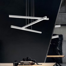 Triolux TRA30303 Eco 3*100 cm LED Avize Sarkıt 3hengel - Işık Rengi 3000K Sıcak Beyaz